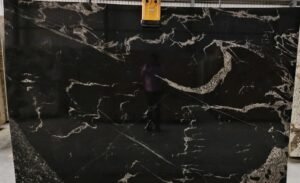 Spider Black Graniet keukenblad