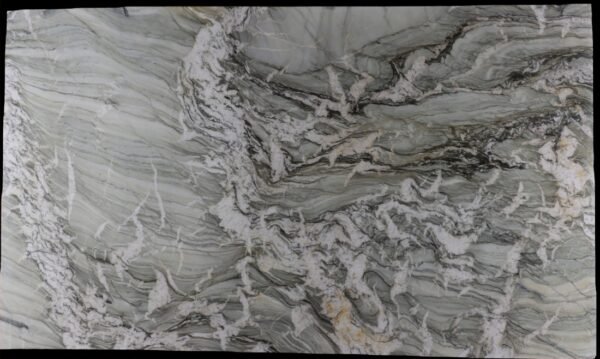 Kwartsiet keukenblad mont blanc
